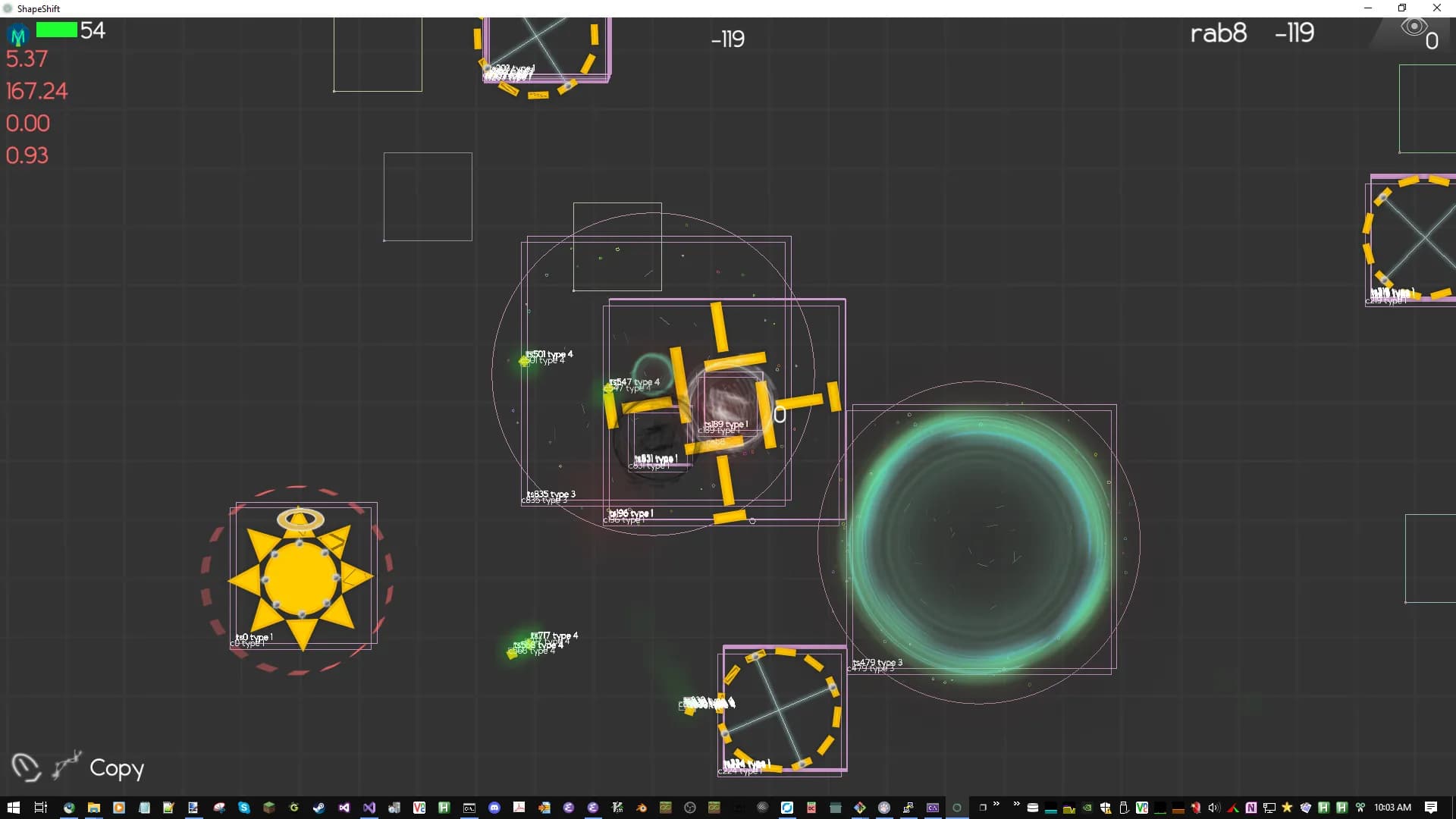 Overview of maze sublevel and spawn area