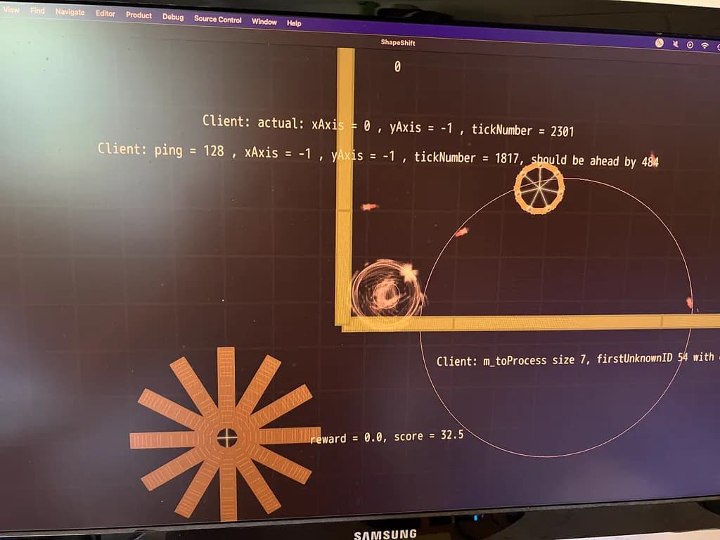 Mysterious star shape